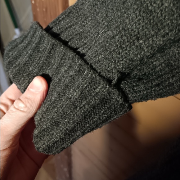 Gray takeout cardigan sweater - Picture 7 of 13